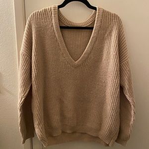 Lulus reversible sweater